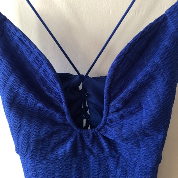 Shein Vcay blue summery dress size small with new tags - Picture 9 of 11